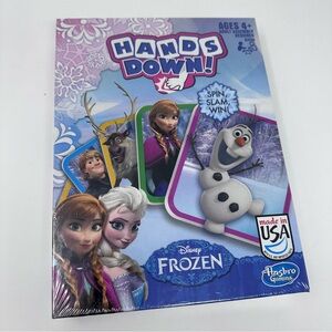 Disney Frozen Hands Down Game Hasbro Age 4+ 2-4 Players 2014 Sealed